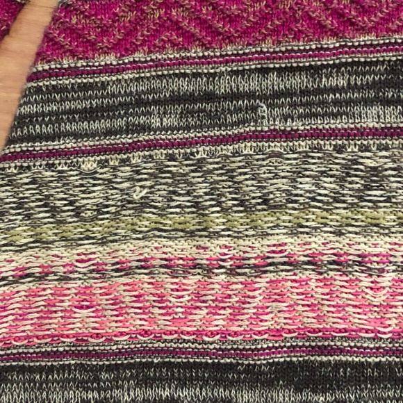 Chaps Ralph Lauren XL Women’s Open Cardigan cotton linen multicoloured - Picture 4 of 5